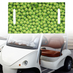 Cover for Golf Seat, Easy to Install, Seat Towel Sport Colorful Balls