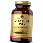 Multivitamiinid, Vitamins Only, Solgar 90kaps (36313235) 90vcaps