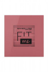 Maybelline New York Blush, True to Colour Result, Fit Me Mono Blush, 60 Passionate, 4.5 g