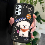 V&auml;rvitud mustriga Big Wave Edge pehmest silikoonmaterjalist Macaron telefoni&uuml;mbris, p&otilde;rutuskindel kaitsev kummist korpus Samsung Xiaomi Poco Redmi jaoks Samsung F04 must