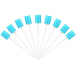 Pakis 100 &uuml;hekordset suuhoolduspulka koos sinise k&auml;snaotsaga suuhooldusega