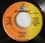 7-tolliline plaat SIZZLA - For You NONE 5th Element Rec Jamaica Reggae, Ska & Dub Kasutatud