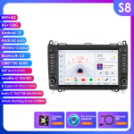 Ossuret 8 Car Radio for Mercedes Benz W169 W245 B200 W906 Sprinter W639 Vito Wireless CarPlay Android Auto 4G DSP RDS 2din DVD Intelligent&nbsp;Screen S8 8Core 8G 128G AI
