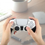 Silikoonkummist pehme nahaga &uuml;mbrise katte k&auml;epide Sony Playstation 5 PS5 kontrolleri jaoks