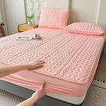 Voodilina madratsipadja kaitsekate Hingav m&uuml;ravaba teppimisprotsess, pakseneb &uuml;hev&auml;rviline kaasaegne stiil ilma padjap&uuml;&uuml;rita Mattress Cover(90x200cm)