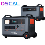 Oscal PowerMax 6000 kaasaskantav elektrijaam 6000 W 3600 Wh LiFePO4 laiendatav p&auml;ikesegeneraator 4x vahelduvvoolu pistikupesaga With 1*BP3600