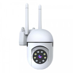 1/2/4 tk 1080P turvakaamera juhtmega, 2,4G/5G WiFi koduseirekaamera 360&deg; p&ouml;&ouml;ramis-/kallutusfunktsiooniga, v&auml;rviline &ouml;&ouml;n&auml;gemine, liikumistuvastus, SD/pilvesalvestus 1 PC