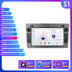 Hizpo Android 14 Autoraadio DSP Traadita Carplay Auto Opel Astra H J 2004 Vectra Vauxhall Antara Zafira Corsa C D Vivaro Meriva Veda jaoks G S1 8Core 3G 32G AI