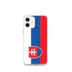 Coque T&eacute;lephone Drapeau Slovaquie &ndash; iPhone 12 mini