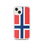Coque T&eacute;lephone Drapeau Svalbard et de Jan Mayen &ndash; iPhone 14