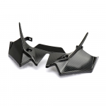 For KAWASAKI Z650 z650 Z 650 2021 2022 2023 2024 Motorcycle Sport Downforce Naked Front Spoilers Aerodynamic Wing Deflector Kit A-Black