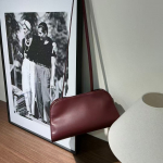 Rida Kott Lehmakohvist Naiste K&auml;ekott Lihtne T&ouml;&ouml;le K&auml;ekott V&auml;ike &Otilde;lakott Kaenlaalune Kott Moodne Mitmek&uuml;lgne Sadulakott 28x16x16cm burgundiapunane