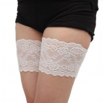 Soe sooduspakkumine 1 tk seksikad naiste pitsist lillelised elastsed reiepaelad &otilde;hukesed s&auml;&auml;resoojendajad k&auml;tised A(42-44cm)