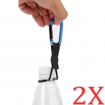 Camping Outdoor Hardware Water Bottle Holder Hook Buckle Key Clip Carabiner Snap color set random