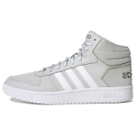 adidas Hoops 2.0 Mid Hall Unisex Tossud Hall-Kaks Pilvevalge Hall-Viis FW4477 36