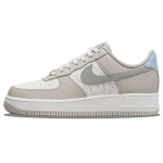 Nike Air Force 1 07 Helkurlogoga Swooshid Naiste Tossud Valge Sail Puhta Platinumiga DR7857-101 44