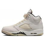Air Jordan 5 Retro SE Sail Meeste Tossud Kreemjas Must Hele-Puidukarva FN7405-100 42.5