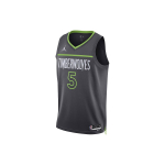 Jordan Kirjaline mugav vabaaja spordikorvpallivorm Anthony Edwards Minnesota Timberwolves Unisex vorm S&uuml;simust DO9534-065 XL