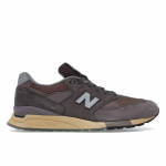 Stone Island x New Balance 998 Valmistatud USA-s Raso Gommato Unisex tossud Lilla M&auml;nnitoon S&uuml;gav-Ploom U998PR 38.5