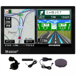 ODP 2025 Edition Zenrin Kaasaskantav Autonavigatsioonis&uuml;steem Rurubu &Uuml;hilduva Zenrin Puutekiirusekaamera Andmetega Auto GPS Kaardid, 9-tolline DATE, One-Seg