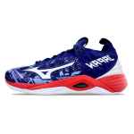 Mizuno Momentum Summutavad libisemiskindlad vastupidavad sobivad madalad treeningjalatsid Unisex tossud Sinine Punane V1GA191164 40.5