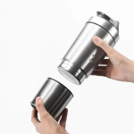 Roostevabast terasest vaakumsegisti Sport Shaker pudel veepudelitele Eemaldatav 26OZ V&auml;litingimustes joogitarbed h&otilde;be