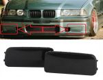 2x Eesmise kaitseraua udutule katte kork BMW E36 3. seeriale 51118122449 51118122450