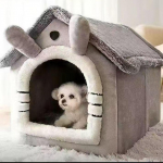 Hubane nelja aastaaja lemmikloomavoodi: Soe Pl&uuml;&uuml;sist Suletud Telk Koertele ja Kassidele Small (recommended for pets under 3.5 kg)
