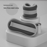 Kaalutud liivakott jala &uuml;mberm&auml;hised jooksmiseks, taastusraviks, tantsimiseks, joogaks ja treeninguteks 1kg each (total 2kg)