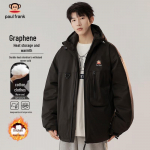 Paul Frank Men's Casual Hooded Padded Winter Jacket S
