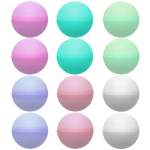 12 tk silikoonist veepommid kiirt&auml;idetavad korduvkasutatavad veepallid veepallid m&auml;nguasjad lastele t&auml;iskasvanutele suvised vaba&otilde;hutegevused CHINA