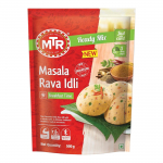 MTR Masala Rava Idli segu 500g | Autentne L&otilde;una-India kiirhommikus&ouml;&ouml;gi segu | Valmis k&uuml;psetamiseks tervislik manna-idli tainas | Kiire 15-minutiline eine