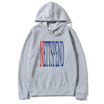 NETTSPEND TOUR Kapuutsiga pusa Mehed Naised harajuku mood Pullover hip hop streetwear R&otilde;ivad Fliis Pikkade varrukatega vintage Spordir&otilde;ivad S red