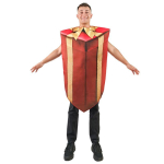 J&otilde;ulukingikarp Kost&uuml;&uuml;m t&auml;iskasvanutele Varrukateta J&otilde;ulukost&uuml;&uuml;mid Cosplay Boxing Day'i R&otilde;ivastus brown