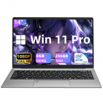 S&uuml;learvuti MS Office'i ja Windows 11-ga, IPS-ekraan, vaikne Celeron J4105 protsessor (parem kui N4000), 8 GB DDR4, 256 GB, Jaapani klaviatuur, USB x ja SSD-laiendus 8 GB hall v&auml;rv