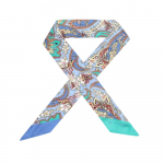 Etro Loodusprindiga Paisley Kitsas Twill Siidist Sall Wata0016ak656 WATA0016AK656 X0886