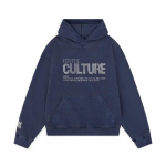 Euroopa ja Ameerika kirjad kuumstantsitud tr&uuml;kk s&uuml;gis-talv vabaaja mood meeste ja naiste taskuga kapuutsiga pusa L sinine