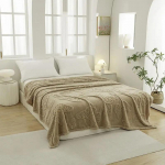 Suvine kahepoolne Tafu plush paksu kattega tekk liblikast žakaarmustriga 3D plush kontoril&otilde;unas&ouml;&ouml;gi tekk 70x100cm