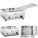 Kaladoughnuti frit&uuml;&uuml;r alusega 3200W 230V 14L