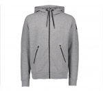 ON Running Zipped Hoodie - Herren Sport Freizeit Jacke Grau 1ME11440423 ORIGINAL S hall v&auml;rv