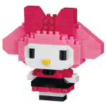 Kawada Nanoblock My Melody 3 x x 18 Vanus 12 ja Siseruumi Kaunistusm&auml;nguasi, NBCC_229, 10,5 cm, &Uuml;les, Kaunistus, Hobi, NBCC_229