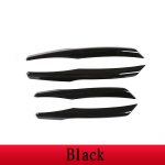 ABS Black Car Rose gold Front Fog Lamp Frame Trim Exterior decoration Accessories For Land Rover Range Rover Evoque L551 must