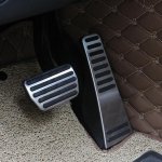 2 tk roostevabast terasest auto pedaalid XC90 V90 S90 XC60 S60 2015- gaasipedaal piduri jalatoe pedaalide kate