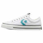 Converse Star Player 76 Mugavad Minimalistlikud Retro Madalad Tennised Unisex Valge ja Sinine 46.5