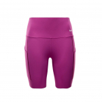 Nike Dri-Fit Mugavad Hingavad &Uuml;hev&auml;rvilised Moodsad Kitsa L&otilde;ikega Kolmveerand Spordip&uuml;ksid Naiste l&uuml;hikesed p&uuml;ksid Kuum-Lilla-Punane Must DQ5994-518 XS