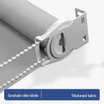 JINGRUIXIANG T&auml;ielikult pimendav kontori rulookardin W 120cm x H 210cm