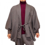 Vabaajalik Haori jakk tikandiga Jaapani T&auml;iuslik Happi ja Favolic Kimono-stiilis disainiga, Festivalideks, Jinbei, &Uuml;likond, Samurai, Ninja, Isa