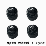 4 tk/partii 23799 K&otilde;rgtehnoloogiline Rehvi Rattarummu Superauto Veoauto 37383 68577 23800 Ehitusklotsid DIY Tellised &Uuml;hilduvad Osad Laste M&auml;nguasjad beige