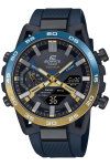 CASIO EDIFICE ECB-2000YNP-1AJF Nighttime Drive Bluetooth P&auml;ikeseenergia Analoog-Digitaalkell Sinine