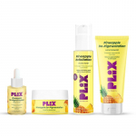 The Plant Fix Plix Ananassi Depigmentatsiooni Režiim Puhastusvahendi, Tooniku, Seerumi ja Niisutajaga 4 tk